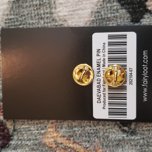 3/$25 Daevabad Greatness Takes Time Enamel Pin - Picture 2 of 2